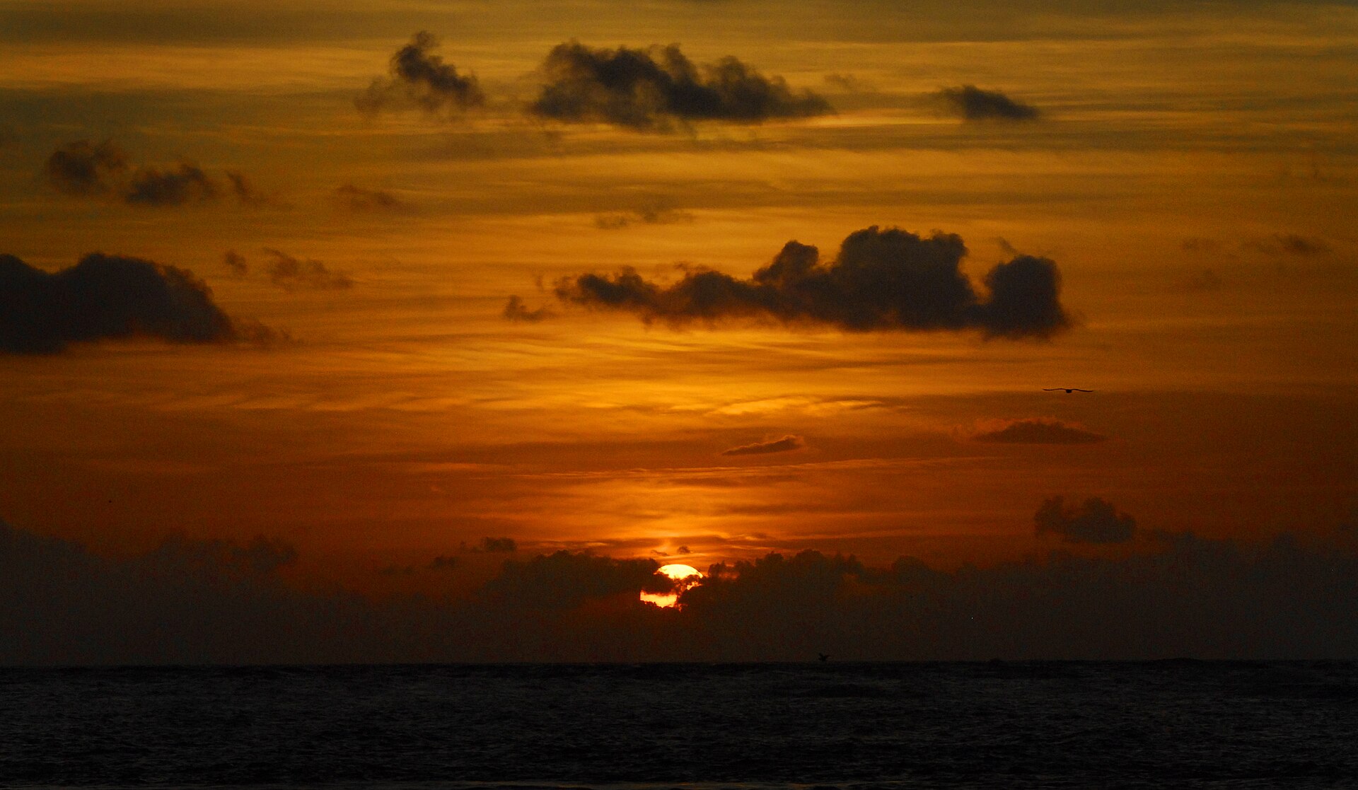 Sunrise over the Atlantic at Ponce Inlet